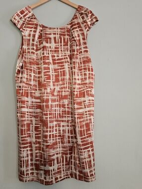 Martin + Osa Sophisticated Silk Shift Dress, XL